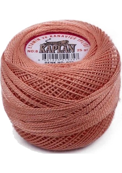 3 Adet Kaplan Etamin ve Kanaviçe Ipi 8 No Kod/renk: 109 - 202 - 922 - Ryl