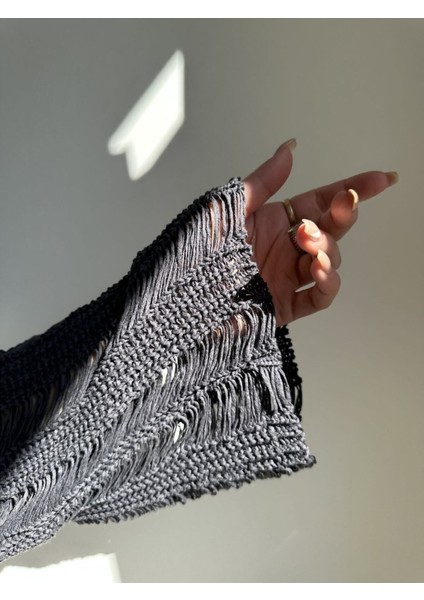 Ajur Füme Organik Triko Crop