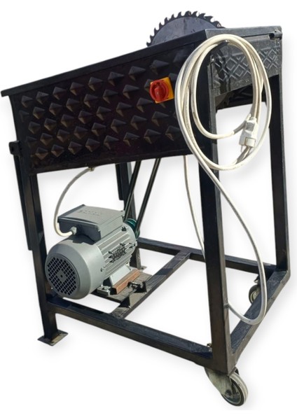 Sehpalı Elektrikli Testere - Odun ve Kemik Kesme Makinesi – 220V - 3 Hp - 2.2. Kw