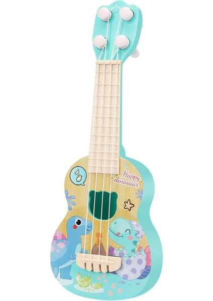 Ukulele Müzikal Oyuncak Kız Hediyeleri Yeşil (Yurt Dışından)