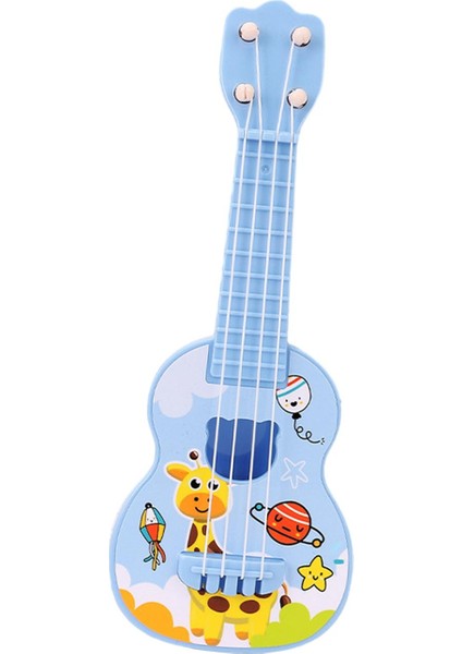 Ukulele Müzikal Oyuncak Kız Hediyeleri Mavi (Yurt Dışından)