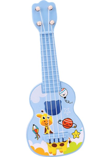 Ukulele Müzikal Oyuncak Kız Hediyeleri Mavi (Yurt Dışından) fiyatları