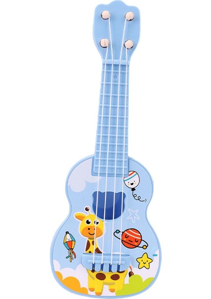 Ukulele Müzikal Oyuncak Kız Hediyeleri Mavi (Yurt Dışından) fırsatları