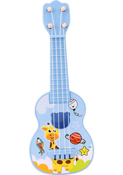 Ukulele Müzikal Oyuncak Kız Hediyeleri Mavi (Yurt Dışından) indirimleri