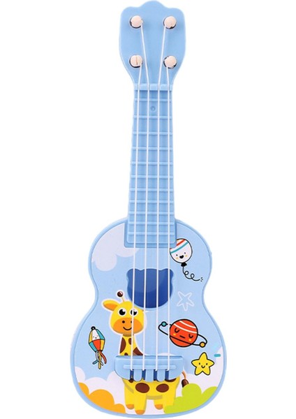 Ukulele Müzikal Oyuncak Kız Hediyeleri Mavi (Yurt Dışından) modelleri