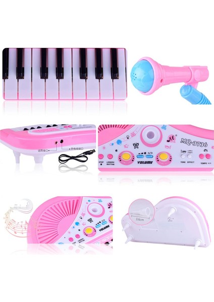 3 Oyuncak Klavyesi, Çocuklar Için Öğrenme ve Şim Müzik Aleti, Çok Işlevli, Taşınabilir (Yurt Dışından) fırsatları