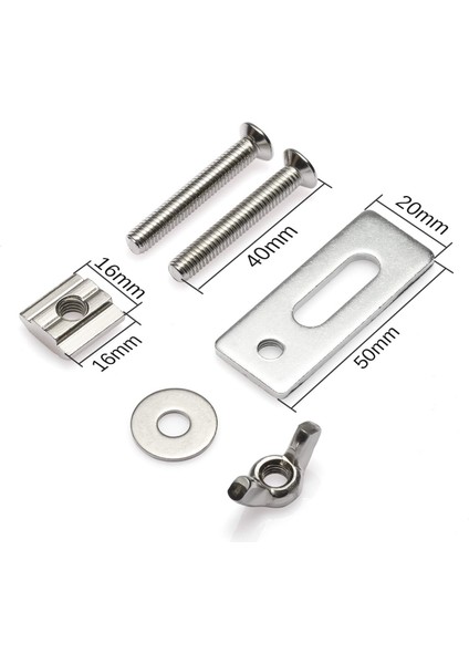 Adet T-Track Mini Tutun Kelepçe Kiti ile Demir Makinesi Oyma Makinesi Plaka Kelepçe Fikstürü Cnc Oyma Makinesi Için (Yurt Dışından) modelleri