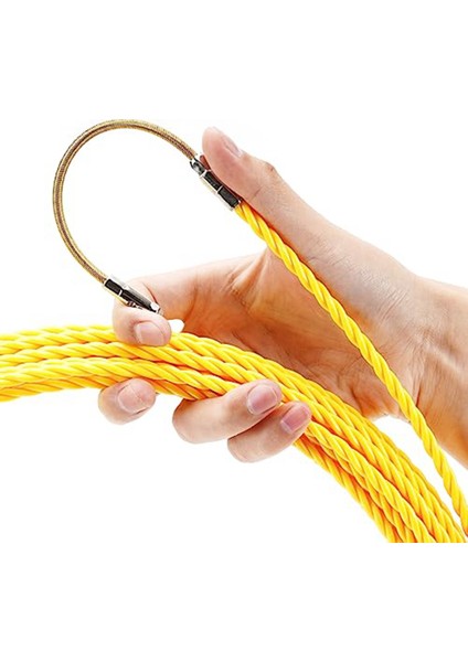 Balık Bant Çektirme Duvar Hattı Geçirici Od 6mm Artı Olta Bağlantı Elemanı W/çelik Halat 50FT (15M) (Yurt Dışından) modelleri