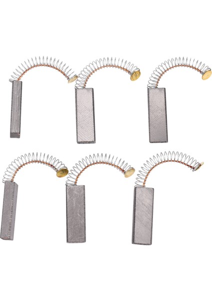 6 Adet Elektrikli Matkap 32MM x 11MM x 6mm Motor Karbon Fırçaları Yedek Parça (Yurt Dışından)