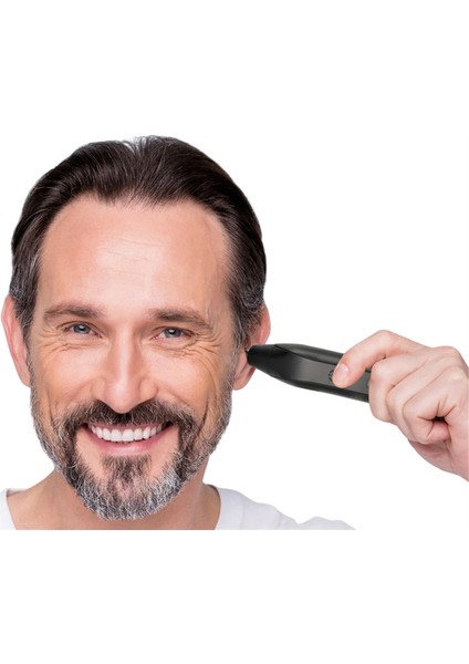 Değiştirilebilir Paslanmaz Çelik Bıçaklı Elektrikli Burun Kılı Kesme Makinesi Güçlü 8000 Rpm Motor Islak/kuru Kullanım USB Şarj Edilebilir (Yurt Dışından) fırsatları