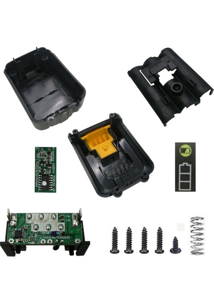 1 Adet DCB120 Pil Plastik Kasa Pcb Şarj Koruma Devre Dewalt 10.8V 12V Li-Ion Pil DCB125 DCB127 (Yurt Dışından) fiyatları