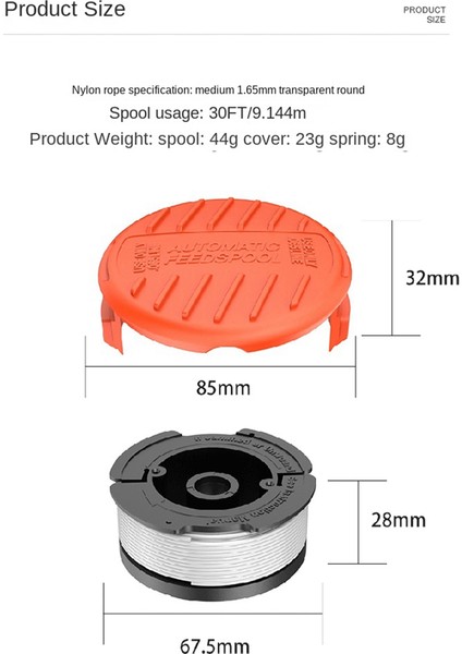 RC-100-P Kapak X10 + Yay X10 Black & Decker Çim Biçme Makinesi Kapağı Için Uygundur RC-100-P Çim Biçme Makinesi Kapağı (Yurt Dışından) fiyatları