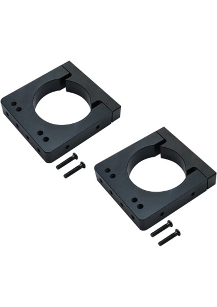 2 Adet Cnc Gravür Makinesi Çapı 65MM Mil Motor Fikstürü Alüminyum Destek Montaj Taban Braketi (65MM) (Yurt Dışından)
