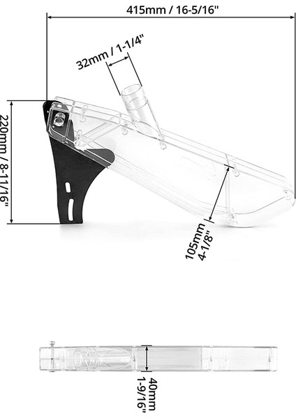 Masa Testere Koruyucu Koruma Kapağı, 7-12 İnç Masa Testereleri için Toz Önleyici Ağaç İşleme Güvenlik Kabuğu (Yurt Dışından) fiyatları