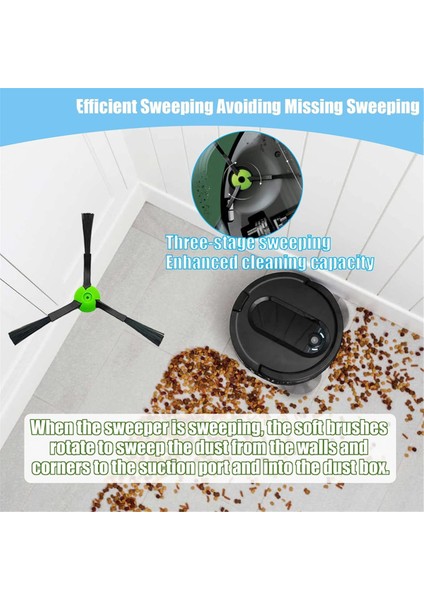 Irobot Roomba I, E ve J Serisi I4 I4+ I5 I5+ I7 I7+ I8+ J5 J5+ Robot Süpürgeler Için Uyumlu Yedek Parçalar (Yurt Dışından) indirimleri