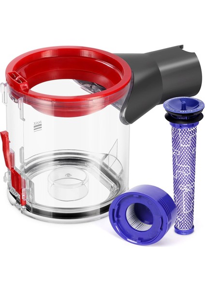 Dyson V7 V8 SV10 SV11 Elektrikli Süpürge Için Toz Haznesi Toplama Haznesi Parçası 967699-01 (Yurt Dışından)