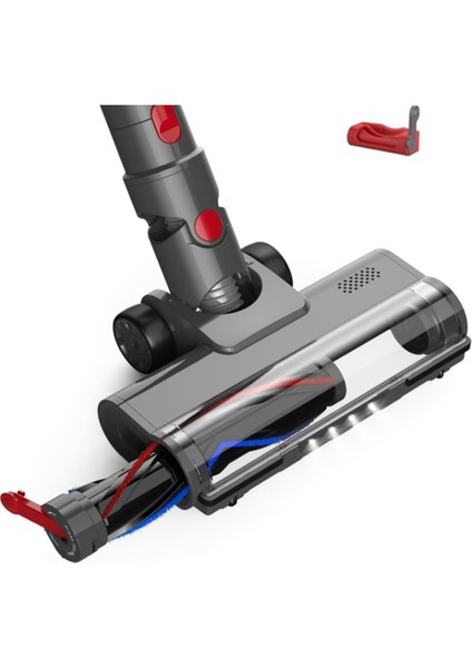 Dyson V7 V8 V10 V11 V15 Elektrikli Süpürge Aparatı Için Hızlı Çıkarılabilir Türbin Fırça Başlığı LED Işıklı Zemin Fırça Başlığı (Yurt Dışından)