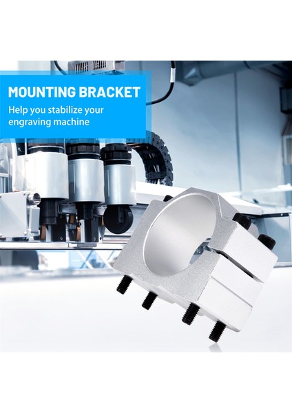 Adet Mili Cnc Freze Makinesi Motoru 4 Vidalı Mili Kelepçe Montaj Braketi 65MM (Yurt Dışından) modelleri