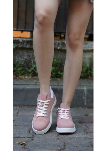 Kadın Sneaker Bağcıklı Spor Ayakkabı Tefze
