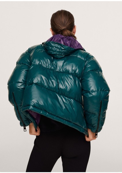 Kırpılmış Dolgulu Anorak
