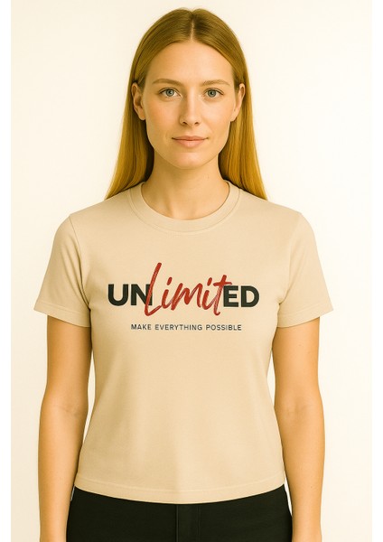 Baskılı Premium Tişört Regular Fit / Normal Kesim %100 Pamuk Relax Fit Bisiklet Yaka