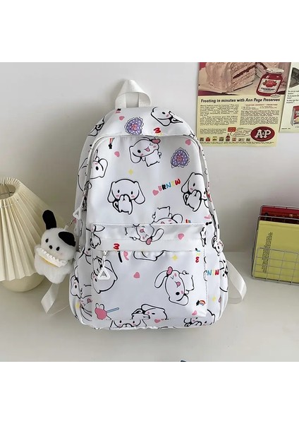 Kawaii Sanrio Hello Kitty Karikatür Bebek Erkek Çocuklar Için Backpack Lovely Schoolbag Anaokulu Schoolbag Çocuk Hediye Renk: E28-12-43CM (Yurt Dışından)
