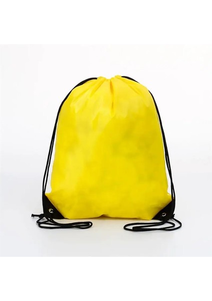1pc Drawstring Sırt Çantası Çanta Yansıtıcı Strip String Sırt Çantası Cinch Çuvalları Okul Yoga Spor Spor Salonu Için Toplu Seyahat: A17 (Yurt Dışından)