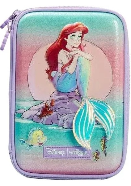 Orijinal Disney Avustralya Smiggle Deniz Kızı Okul Çantası Çocuk Kırtasiye Öğrenci Kalem Koşusu Öğrenci Kılıfı Öğle Çantası Renk: Kalem KILIFI22X15X6CM (Yurt Dışından)