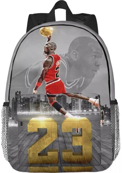 Özel J-Jordan Moda Çocuklar Sırt Çantası Okul Çantası Çocuklar Erkek Kız Anaokulu Öğrenci Schoolbag 15 Inç Renk: 3 (Yurt Dışından)