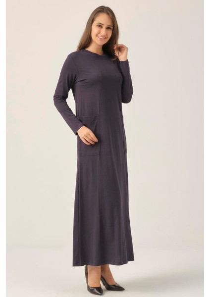 Lacivert Cepli Sıfır Yaka Elbise DM0321 modelleri