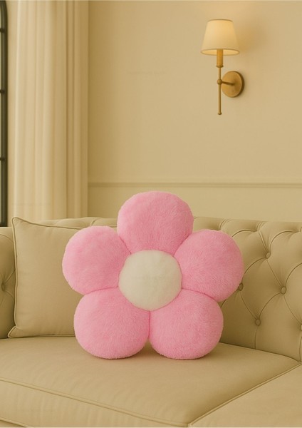 Dekoratif Papatya Kırlent- Yastık - Ithal - Toscano Kumaş -