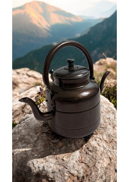 Avcı, Çoban, Kampçı, Çift Taraflı Çaydanlık, Süzekli 4 Litre (Yurt Dışından)