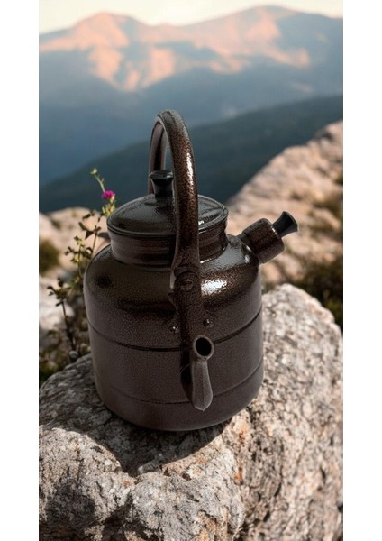 Avcı, Çoban, Kampçı, Çift Taraflı Çaydanlık, Süzekli 4 Litre (Yurt Dışından)