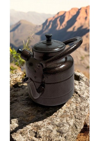 Avcı, Çoban, Kampçı, Çift Taraflı Çaydanlık, Süzekli 4 Litre (Yurt Dışından)