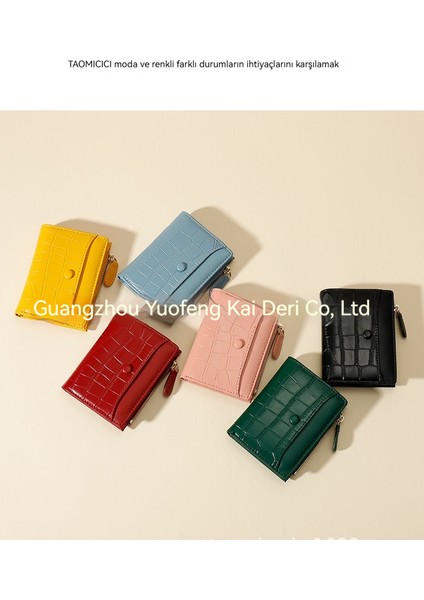 Yeni Taş Desen Moda Çoklu Kart Fermuarlı Cüzdan (Yurt Dışından) fiyatları