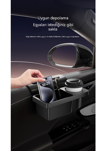 Araç Çok Fonksiyonlu Saklama Kutusu Su Bardağı Sabit Raf (Yurt Dışından) fiyatları