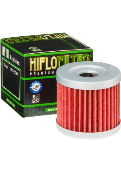 Hiflo HF131 2007-2020 Suzuki Burgman Uh 200 Uyumlu Yağ Filtresi