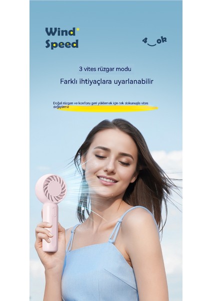Taşınabilir Fan Taşınabilir Sessiz Mini (Yurt Dışından) fiyatları