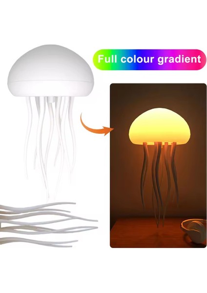 Ses Kontrollü Yatak Odası Başucu LED Denizanası Lambası (Yurt Dışından) modelleri