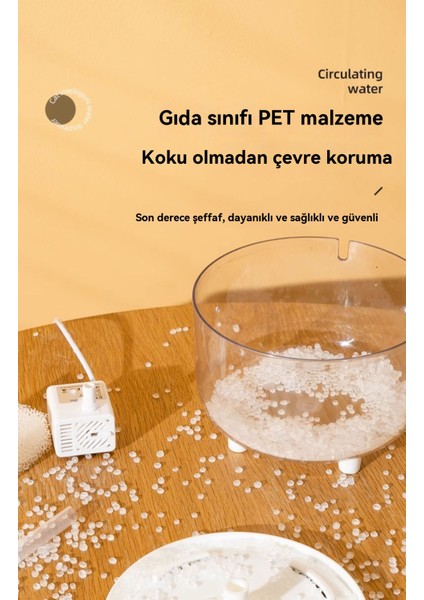 Kedi Çiçek Döngüsü Su Pınarı Otomatik Filtre Malzemeleri (Yurt Dışından) modelleri