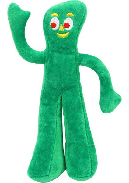 Küçük Yeşil Adam Plush Toy Ses Evcil Hayvan Isırma Oyuncak (Yurt Dışından)