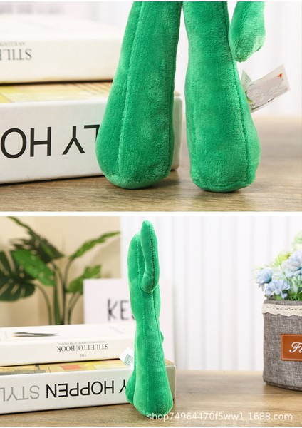 Küçük Yeşil Adam Plush Toy Ses Evcil Hayvan Isırma Oyuncak (Yurt Dışından)