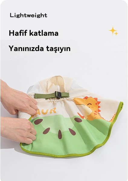 Islık ile Çocuk Boyun Güneş Koruyucu Güneş Şapkası (Yurt Dışından) modelleri