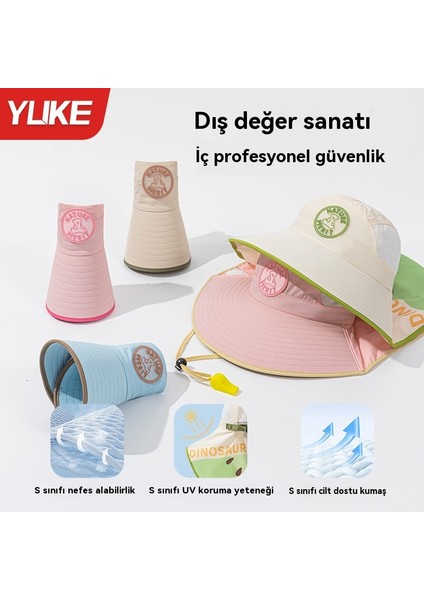Islık ile Çocuk Boyun Güneş Koruyucu Güneş Şapkası (Yurt Dışından) fırsatları