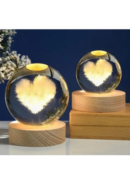 Kalpli Renk Değiştiren Işıklı Cam Küre 6cm fiyatları