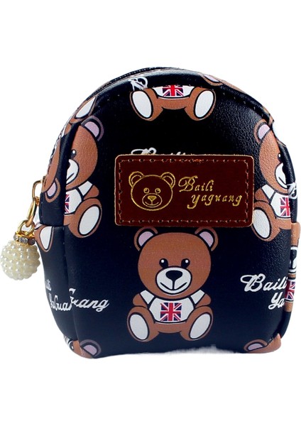 Para Cüzdanı Anahtarlık Küçük Asılı Çanta Kredi Kartı (Yurt Dışından)