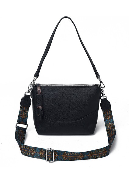 Kadın Omuz Çantası Büyük Kapasiteli Iletişim Çantası Crossbody Çantası (Yurt Dışından)