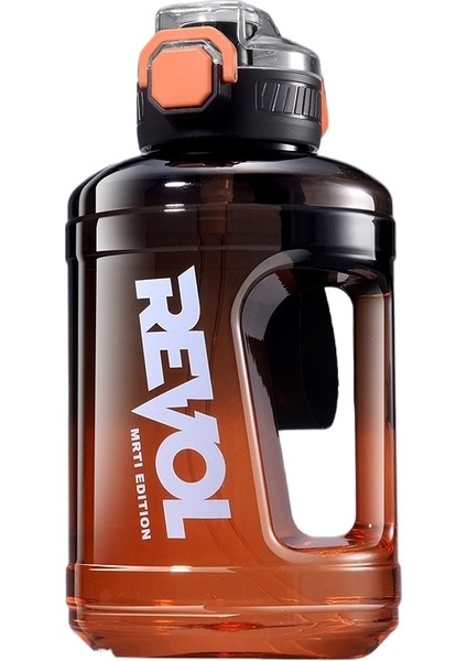 Ton Ton Varil 1600ML Büyük Kapasiteli Su Bardakları Spor Su Şişeleri (Yurt Dışından)