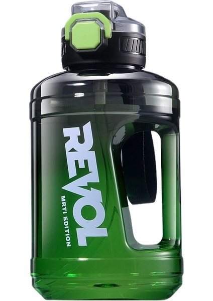 Ton Ton Varil 1600ML Büyük Kapasiteli Su Bardakları Spor Su Şişeleri (Yurt Dışından)