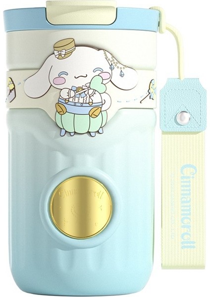 Sanrio Yalıtımlı Su Isıtıcısı Sevimli Karikatür Taşınabilir Çift Içme Fincanı 316 Kahve Fincanı (Yurt Dışından)